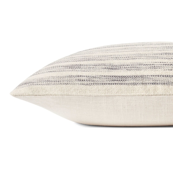 Marielle PAL0028 Ivory/Stone Pillow